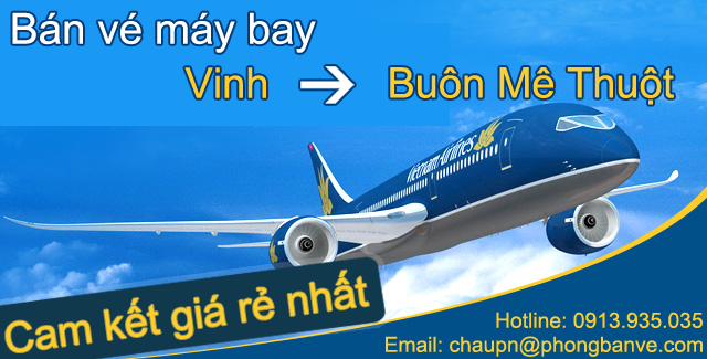 Vé máy bay Vinh Buôn Mê Thuột01