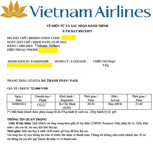 Đại lý vé máy bay tại Nghệ An của Vietnam Airlines03